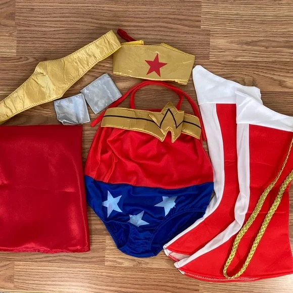 Rubies Justice League Wonder Woman Child Costume Size Medium Girls 8-10 - Picture 9 of 9